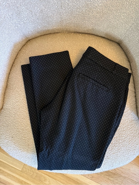 Banana Republic Pants - Black Micro-Dot Dress Pants